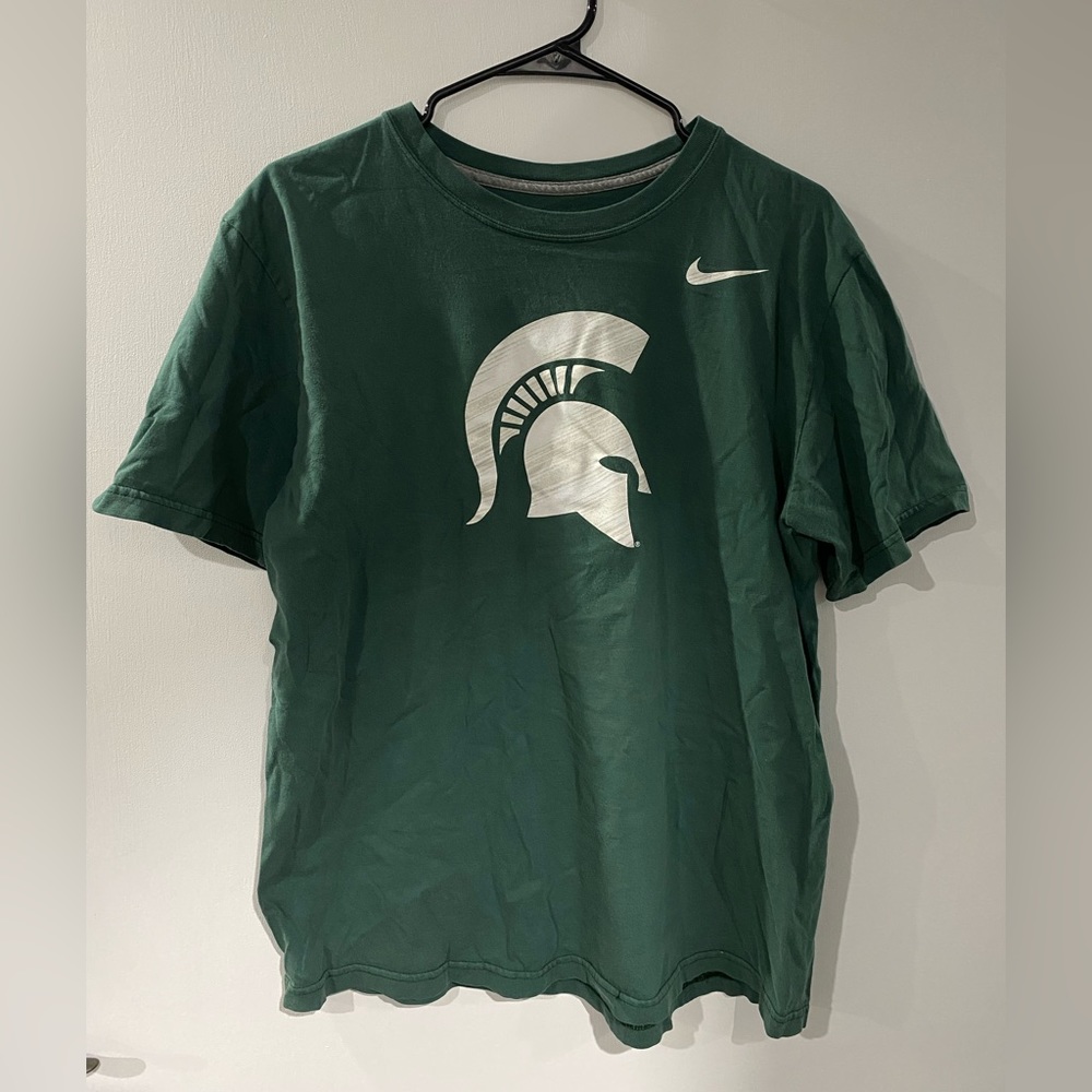 💚MSU💚 T-shirt. Nike. Large